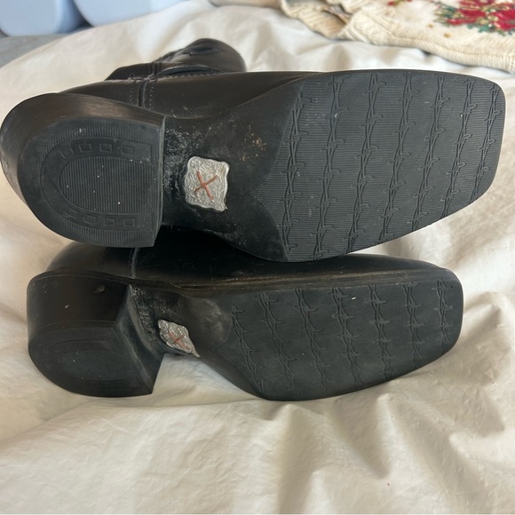 TWISTED X Ruff Stock 13" Western Square Toe Harness Boots Womens Size 8.5 EUC - Picture 8 of 11